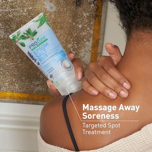 PROcure gel epsom: absorción rápida sin sensación grasa.