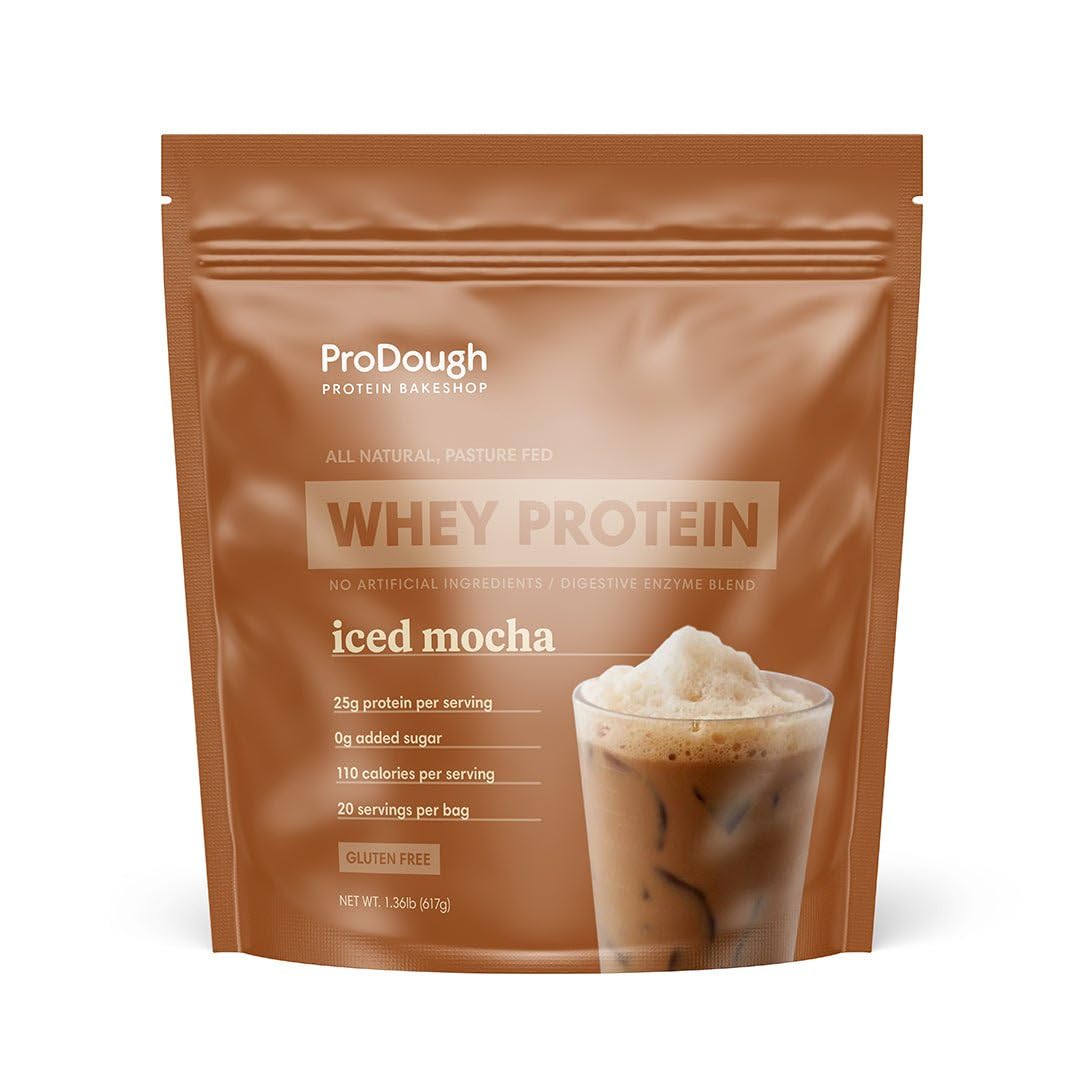ProDough Gourmet Whey Isolate, saco, proteína de alta pureza para batidos suaves