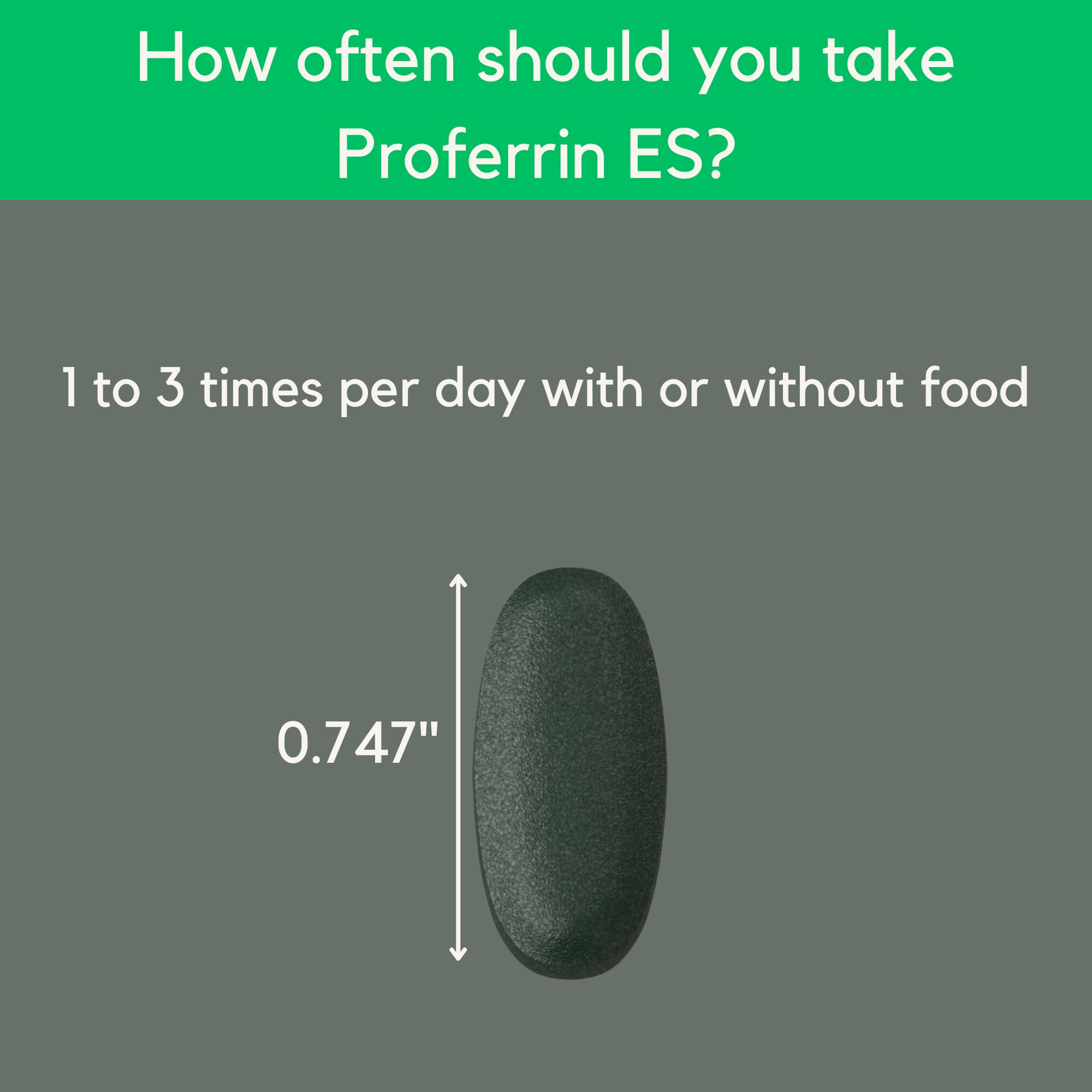 Proferrin envase Estados Unidos: producto elaborado en EE. UU.