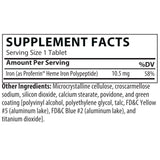 Proferrin tableta hierro hemo: fuente de absorción natural.