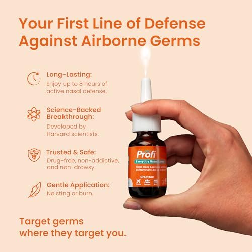 Profi aerosol nasal: aplicación precisa para defensa diaria.