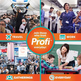 Profi aerosol nasal: dosificación fácil para uso varias veces al día.