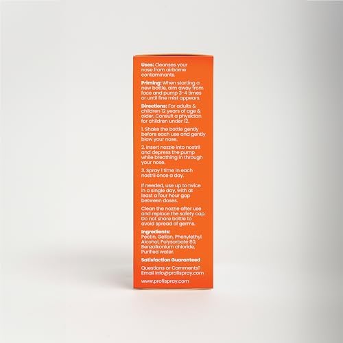 Profi aerosol nasal: ingredientes clave para confort nasal.