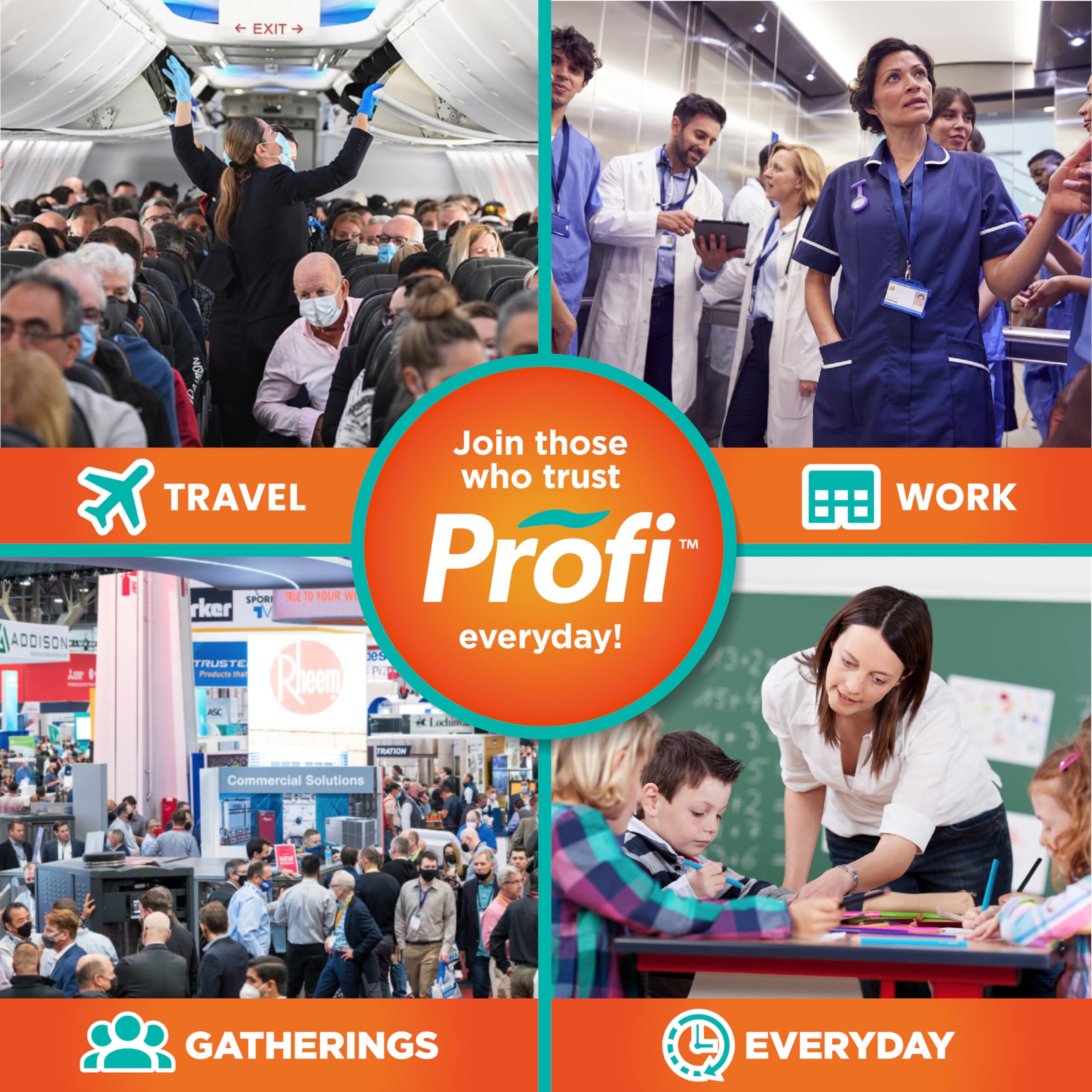 Spray nasal Profi uso-viaje: práctico para llevar en bolso y viajes.