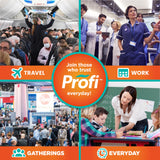 Spray nasal Profi uso-viaje: práctico para llevar en bolso y viajes.