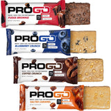 ProGo Barrita Inicio arándano crujiente, snack energizante para el día.