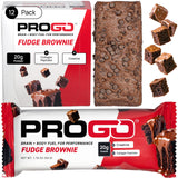 ProGo Barra de Proteína de 12 Unidades: snack práctico para energía diaria.