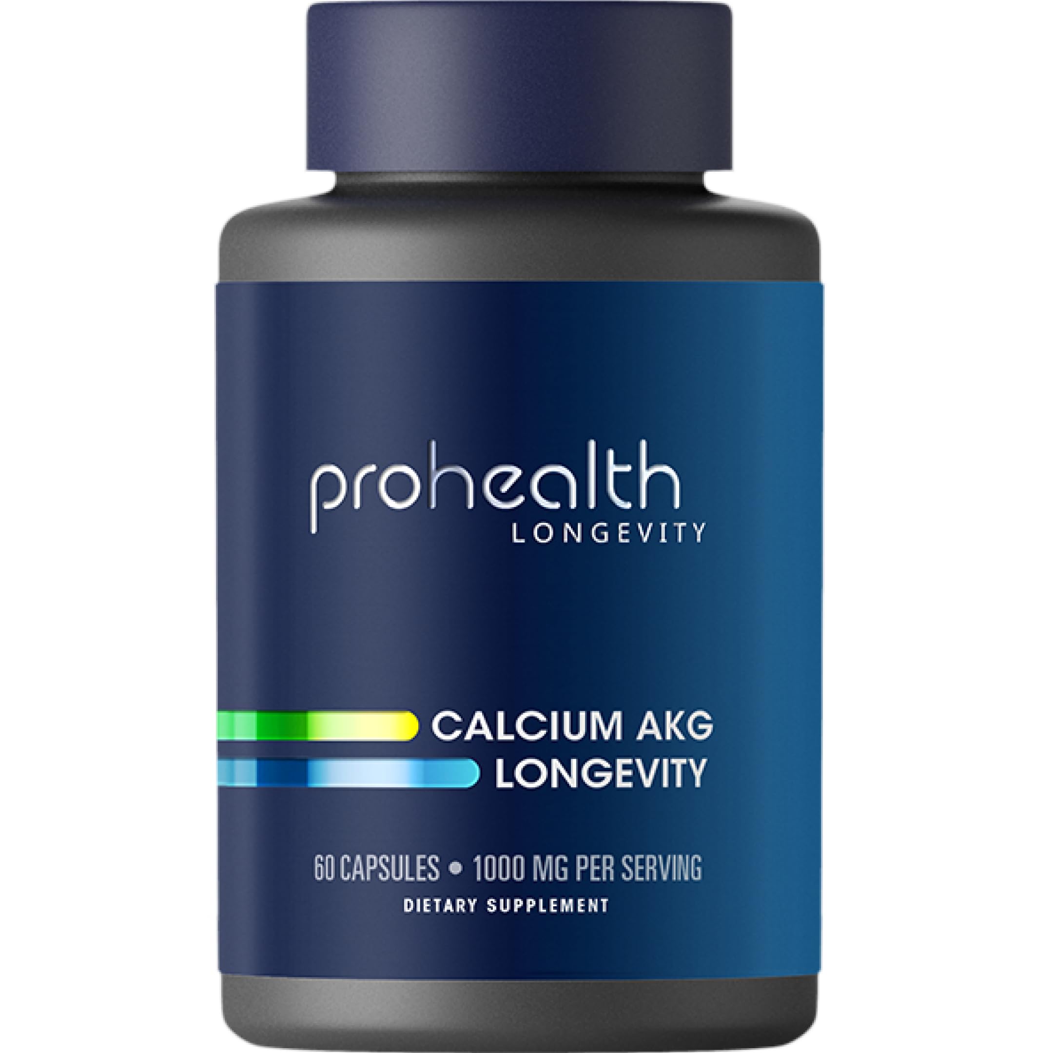 ProHealth Ca AKG en botella, energía diaria para apoyar el día.