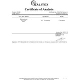 ProHealth certificado de calidad: resultados de pruebas de terceros.