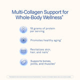 Polvo sin sabor de ProHealth Longevity Collagen Complete se disuelve sin sabor.