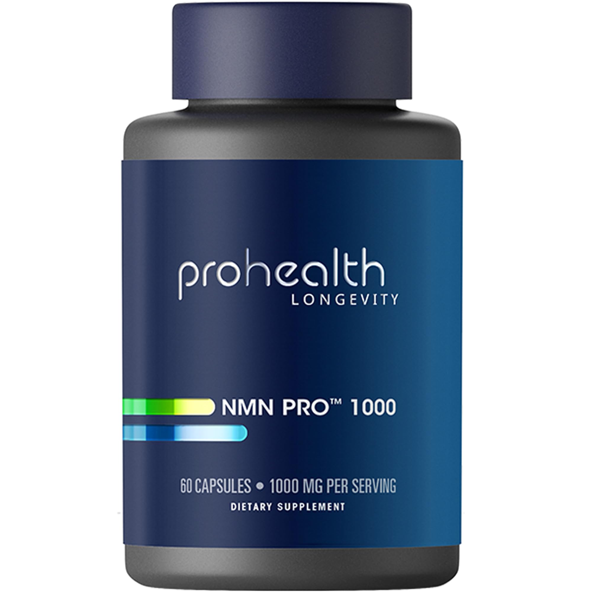 ProHealth NMN Pro 1000, botella de cápsulas lista para tu rutina diaria de cuidado.