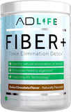 PROJECT AD Fiber+ polvo de fibra chocolate para regularidad digestiva y apoyo a la desintoxicación