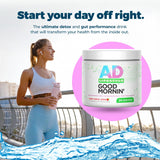 Proyecto AD Life Buen Día Detox, preparación rápida para iniciar la mañana.