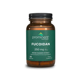 Prominent Nutrition Fucoidan, botella vista, puede apoyar salud digestiva e inmunitaria.
