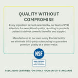 Prominent Nutrition Fucoidan dosis diaria, componente clave para apoyo digestivo.
