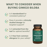 Prominent Nutrition Ginkgo Biloba ideal para estudio y tareas diarias.