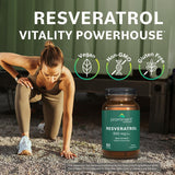 Prominent Nutrition Resveratrol: cápsulas de 500 mg para dosis diaria sin complicaciones.