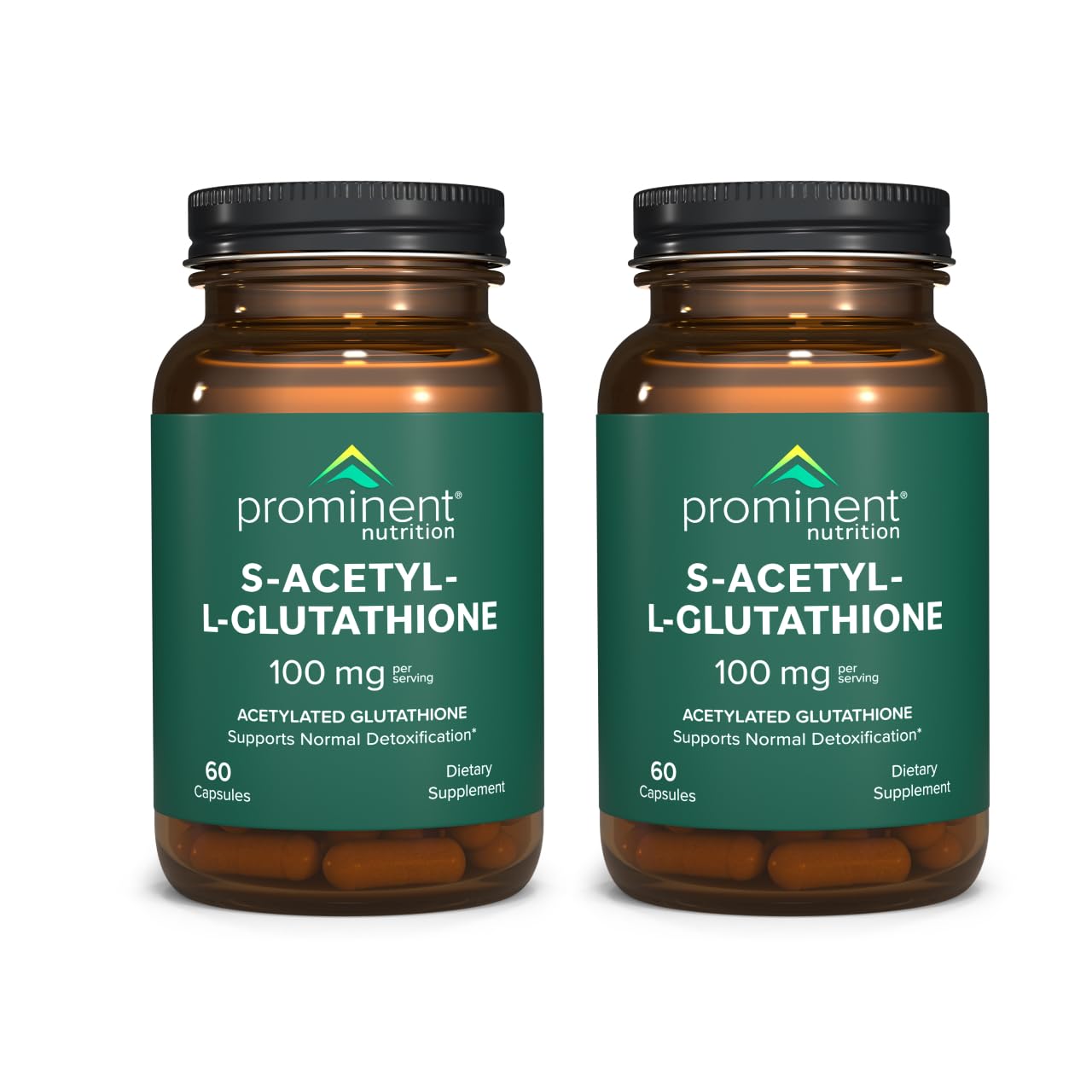 Prominent Nutrition S-Acetil L-Glutatión cápsulas para apoyo antioxidante diario