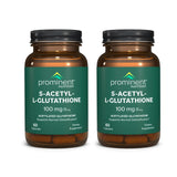 Prominent Nutrition S-Acetil L-Glutatión cápsulas para apoyo antioxidante diario