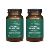 Prominent Nutrition Shatavari cápsulas en frasco para uso diario