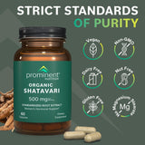 Caja de Prominent Nutrition Shatavari doble pack