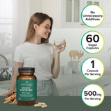 Prominent Nutrition Shatavari sobre la mesa para rutina femenina