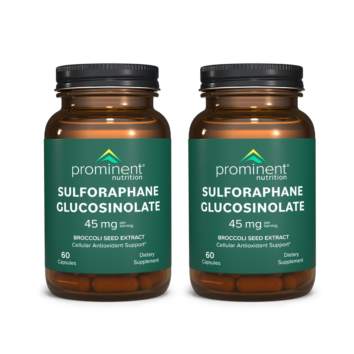 Prominent Nutrition sulforafano botella con extracto de brócoli, apoyo a la salud intestinal