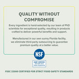 Prominent Nutrition Urolithin A + Fisetin, etiqueta legible para compra rápida.