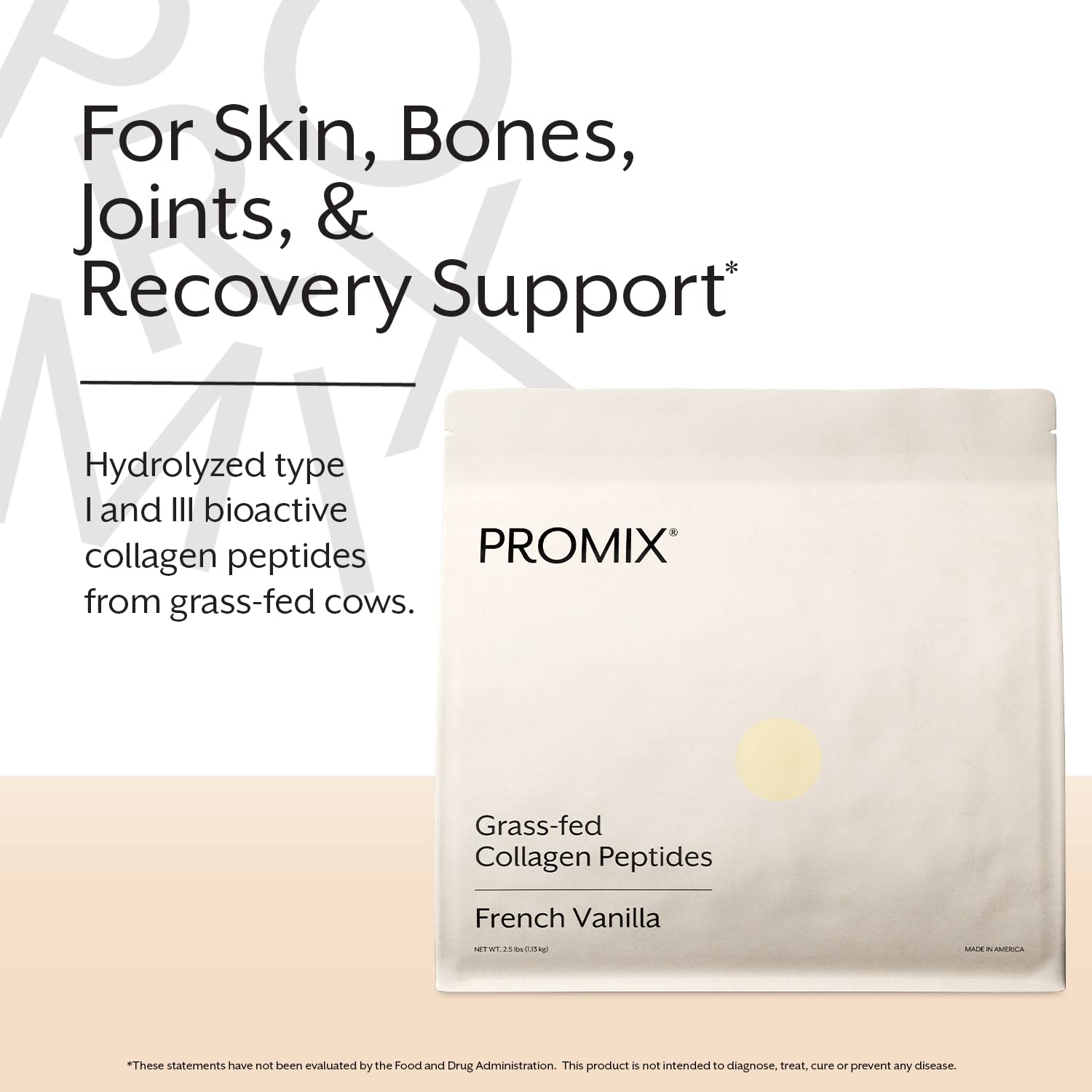 Promix Nutrition Colágeno hidrolizado: textura suave en bebidas y mezclas