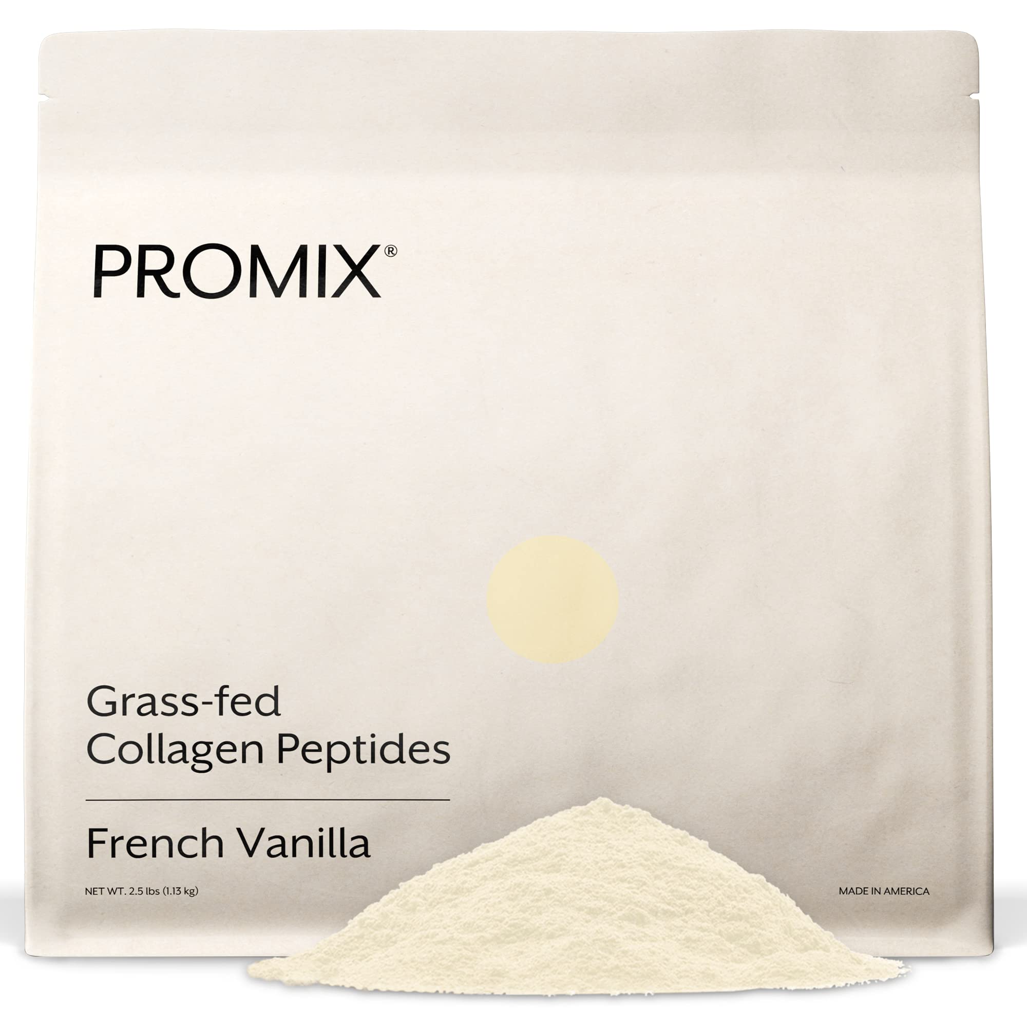 Promix Nutrition Colágeno hidrolizado en bote vainilla para batidos diarios