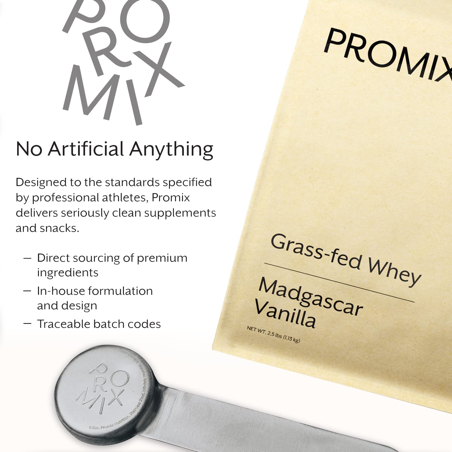 ProMix Nutrition proteina de suero vainilla, estilo de vida activo gracias a la proteína de suero