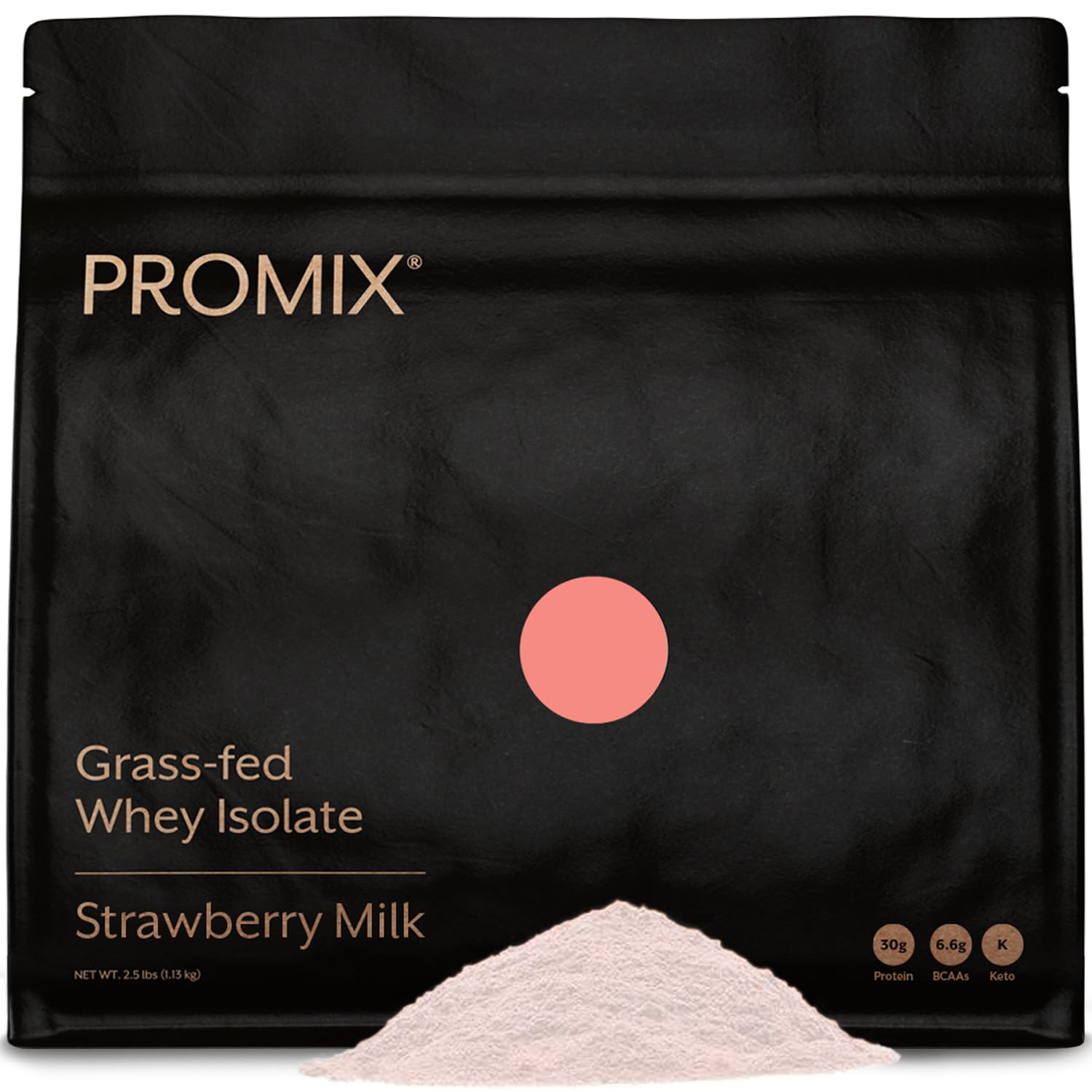 Promix Whey Aislada envase frontal para entrenamiento y nutrición deportiva.