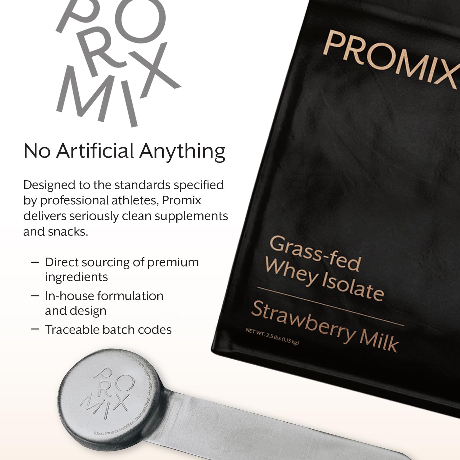 Promix Whey Aislada preparación rápida de batido para días activos.