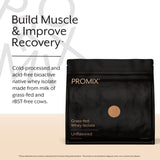 Promix Nutrition Whey Aislado: lata 2.5 lb, fuente de proteína de alta pureza