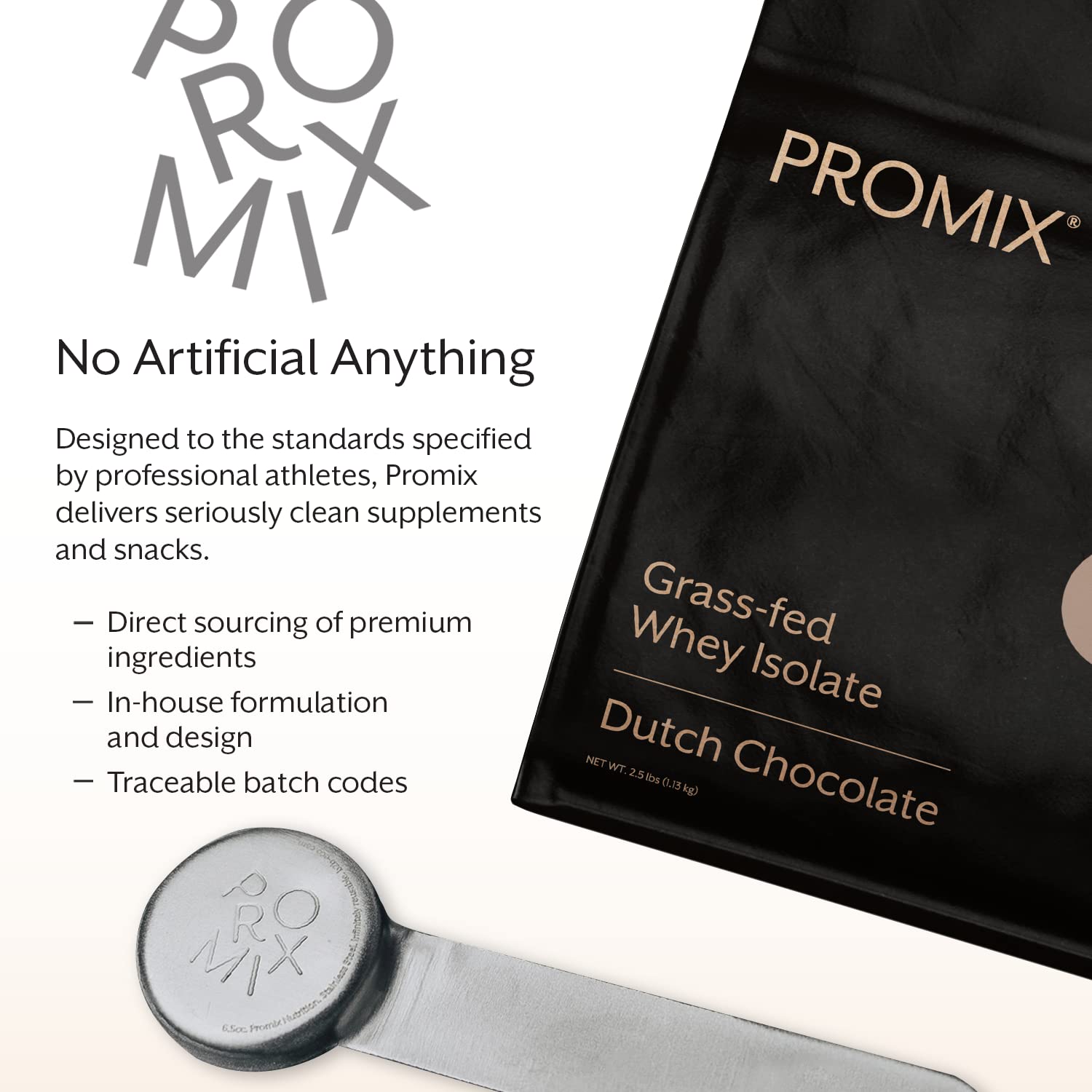 Promix Nutrition Whey Isolate Chocolate preparación para post-entreno y snack proteico.