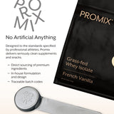 Receta de cocina con ProMix Whey Isolate Vanilla para hornear ligero.