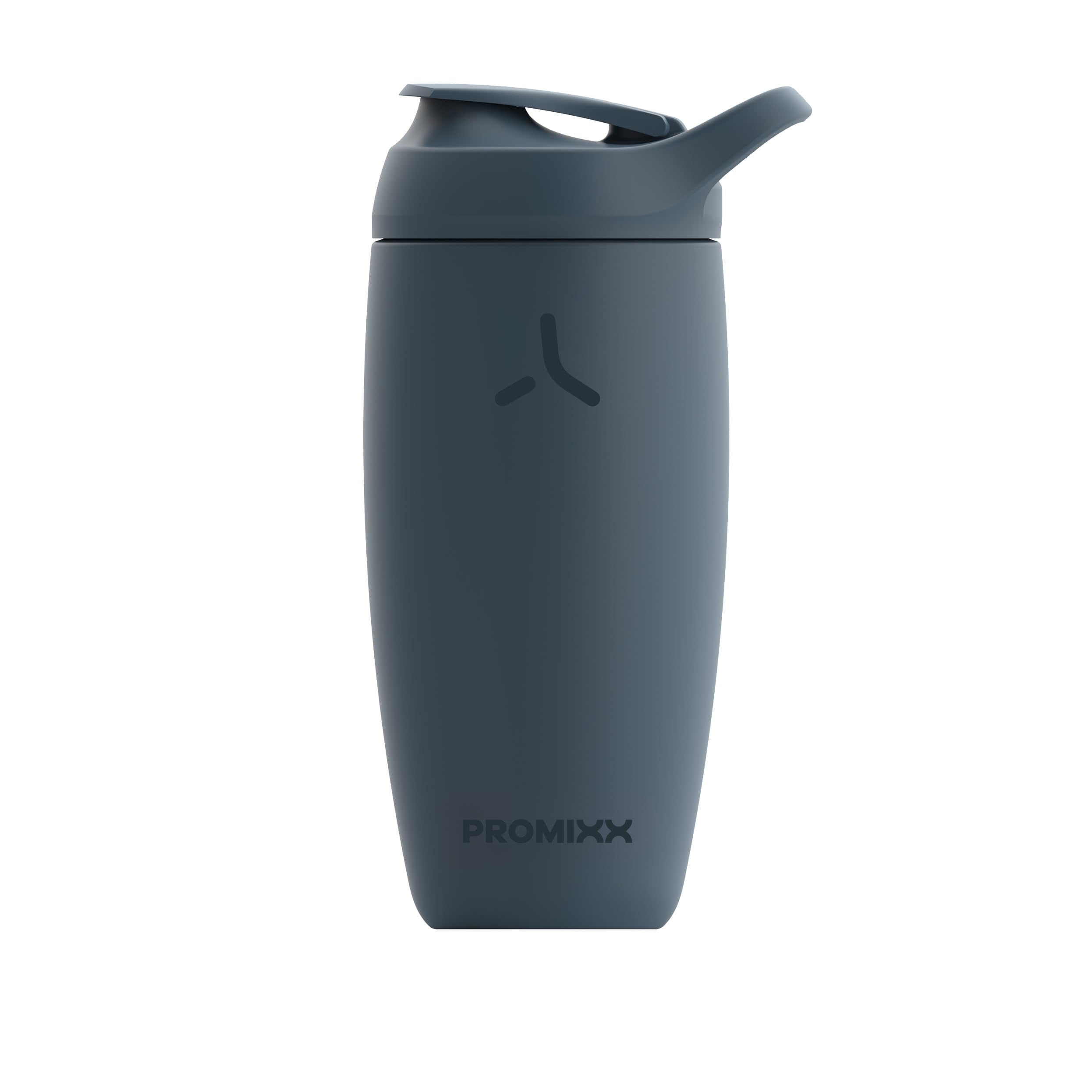 Promixx Pursuit botella aislada azul medianoche mantiene bebidas frías durante entrenamientos