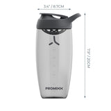 Promixx Pursuit: Mezcla sin grumos, ideal para whey y mezclas veganas.