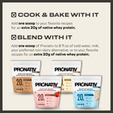 Pronativ Whey Native: certificado Informed Sport para atletas responsables.