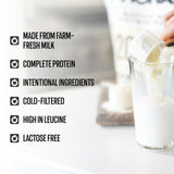 Envase Idaho de Pronativ Whey Native, leche fresca de granja de alta calidad