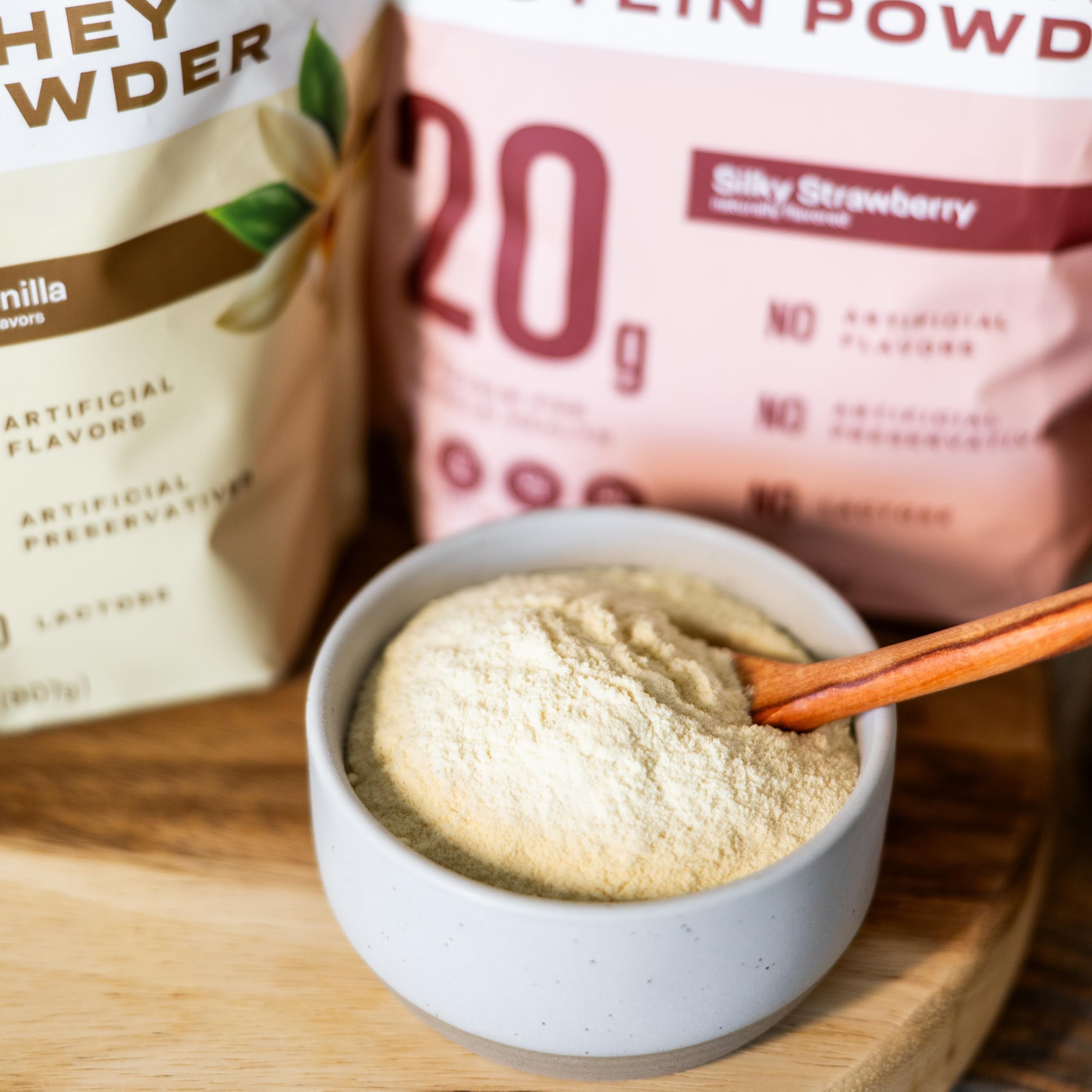 Pronativ Whey Native: origen Idaho, leche de granjas locales.