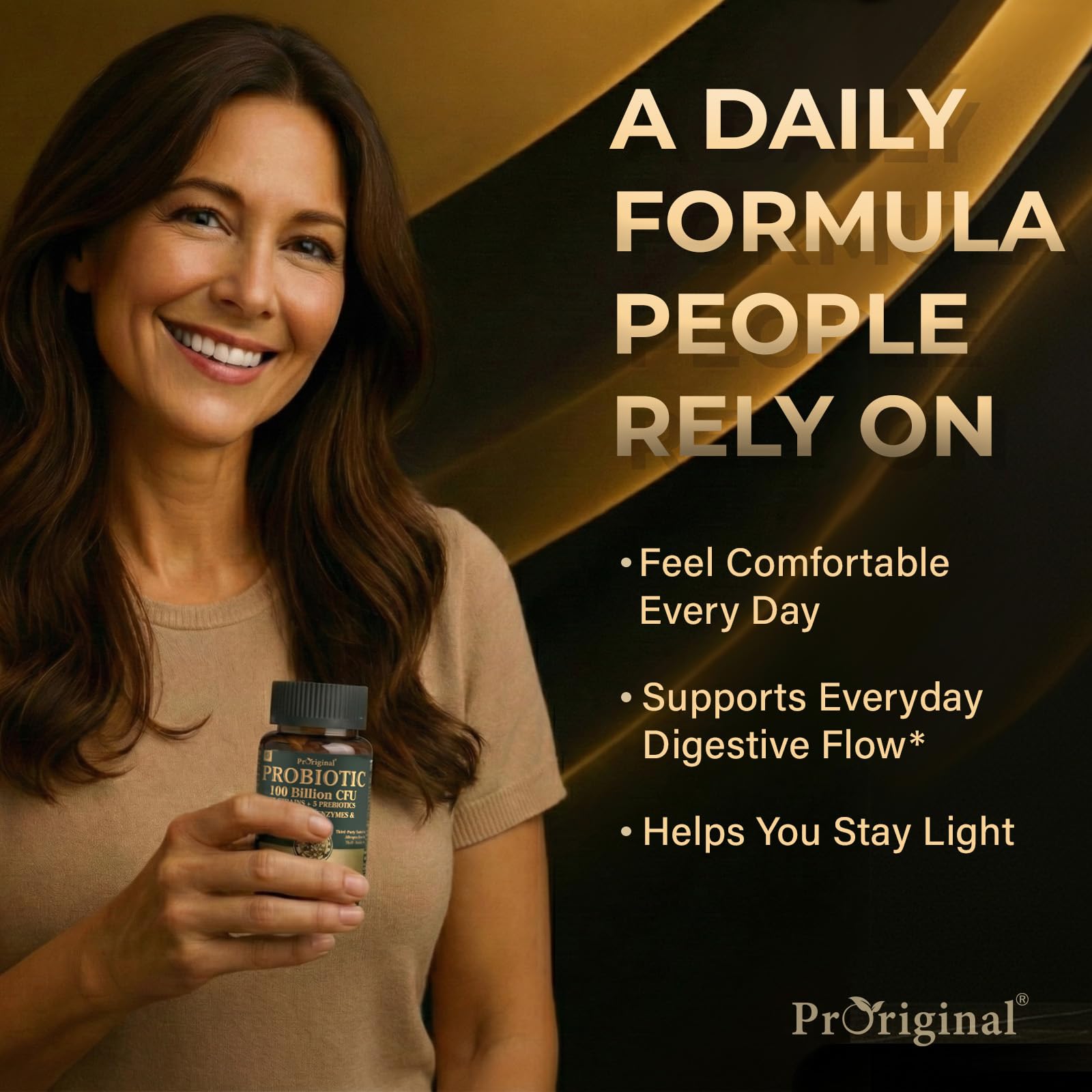 Proriginal Probiotics 35 cepas en frascos para equilibrio intestinal