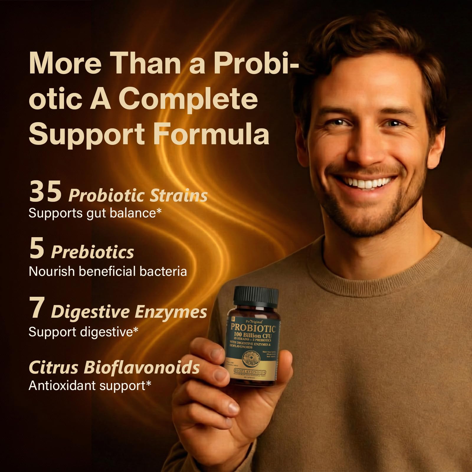 Proriginal Probiotics liberación lenta para llegada al intestino