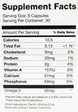 Proper Nutrition Seacure etiqueta y envase, fuente natural de proteína marina.