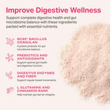 Proper Pinks enzimas digestivas para una digestión más cómoda tras las comidas
