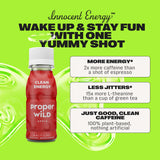 Proper Wild Envase portátil 2,5 oz facilita energía en camino.