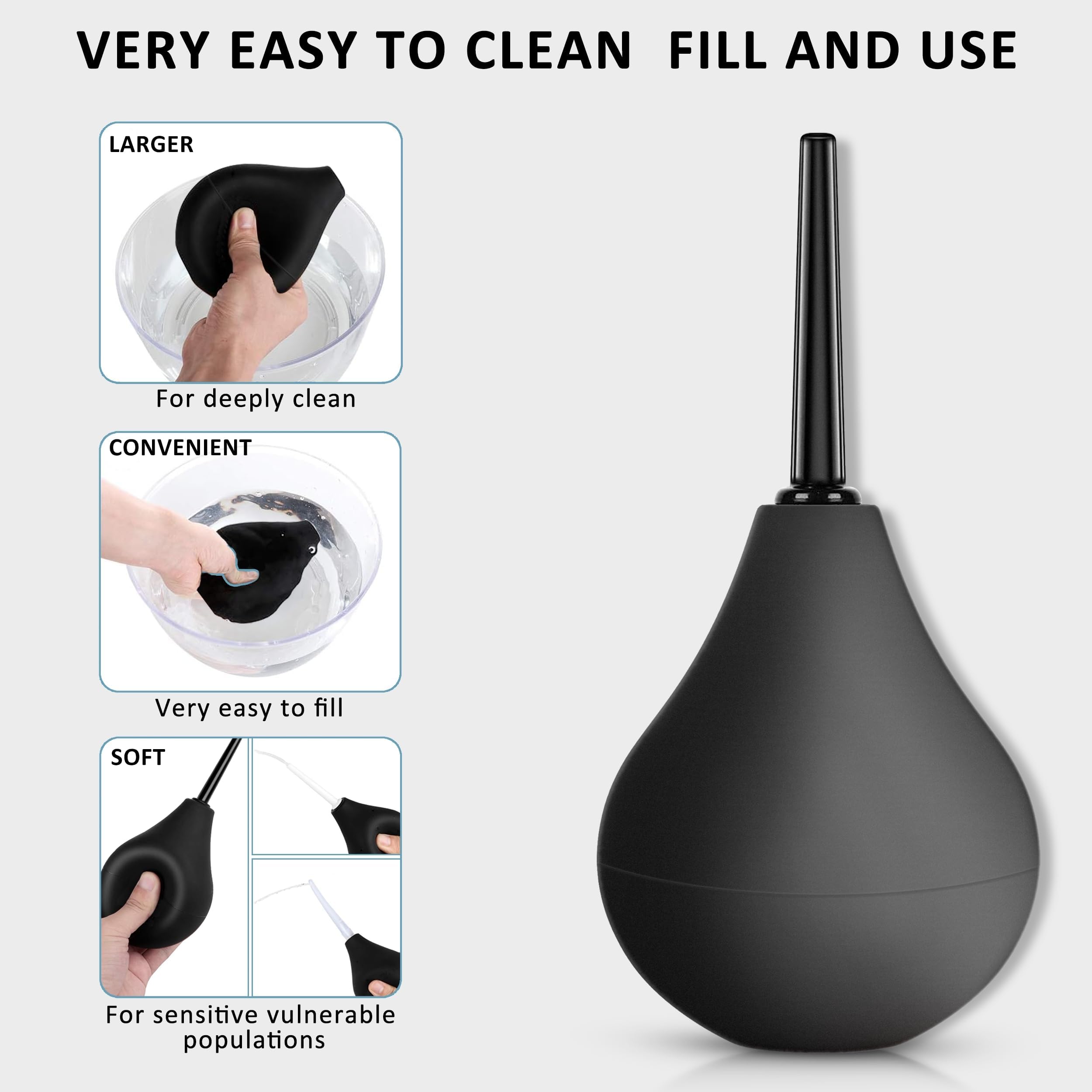 PropoDusche producto reutilizable para hombres y mujeres, reduce desperdicios