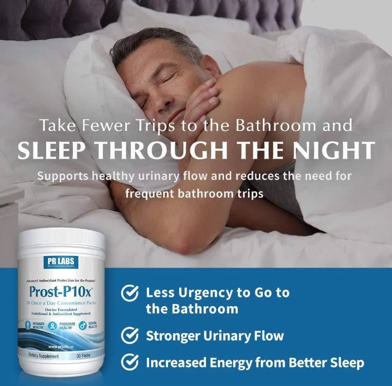 Prost-P10x: ingredientes Saw Palmetto para apoyo natural de la próstata.