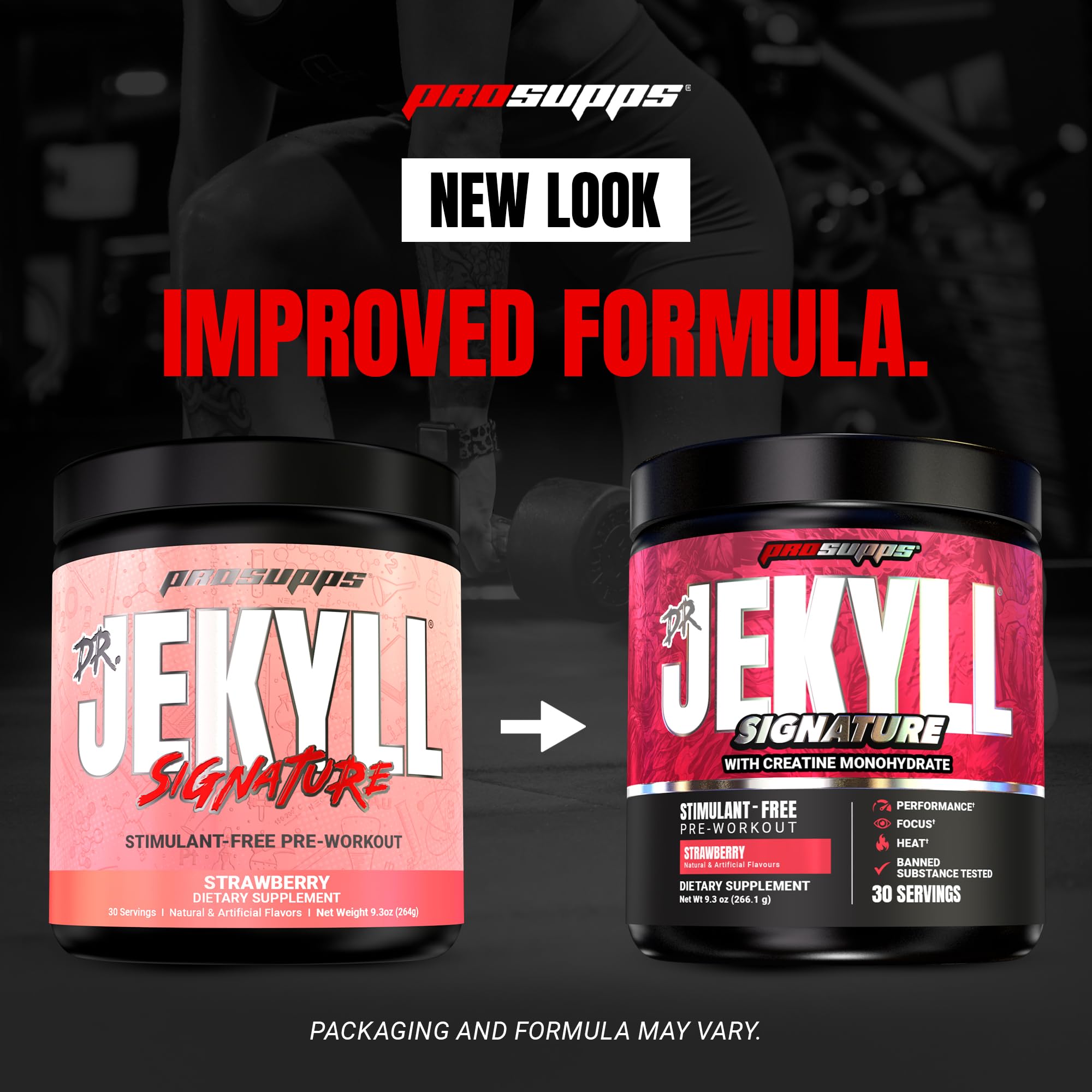 Lista de ingredientes clave de Dr Jekyll Signature que respaldan rendimiento.
