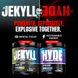 Vaso con Dr Jekyll Signature preparado para sesión de fuerza sin cafeína.